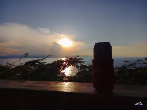 Sonnenuntergang am Tanganjika See