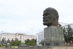 Lenin in Übergröße