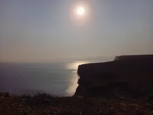 Der Sonnenuntergang am Meer ist immer wieder schön