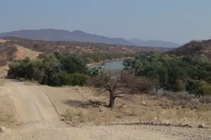 Unterwegs am Kunene River