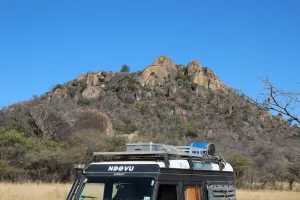 Typische Gesteinsformation im Matopo Nationalpark