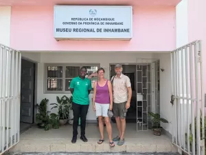 Im Museum von Inhambane