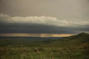 Das Gewitter kommt näher