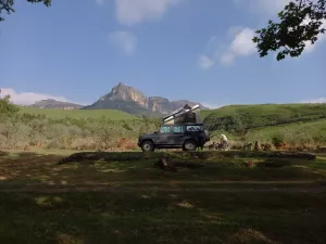 Campingplatz in den Drakensbergen