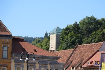 Der "schwarze Turm" in Braşov/Kronstadt